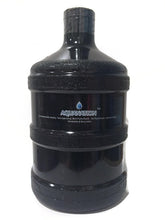 Load image into Gallery viewer, 1 Gallon BPA FREE Reusable Plastic Drinking Water Bottle Container - Solid Black - AquaNation™