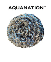 Load image into Gallery viewer, Premium Heavy Duty Stainless Steel Scouring Pad Scrubber Box of 12 - AquaNation™ 