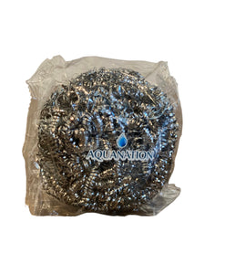 Premium Heavy Duty Stainless Steel Scouring Pad Scrubber Box of 12 - AquaNation™ 