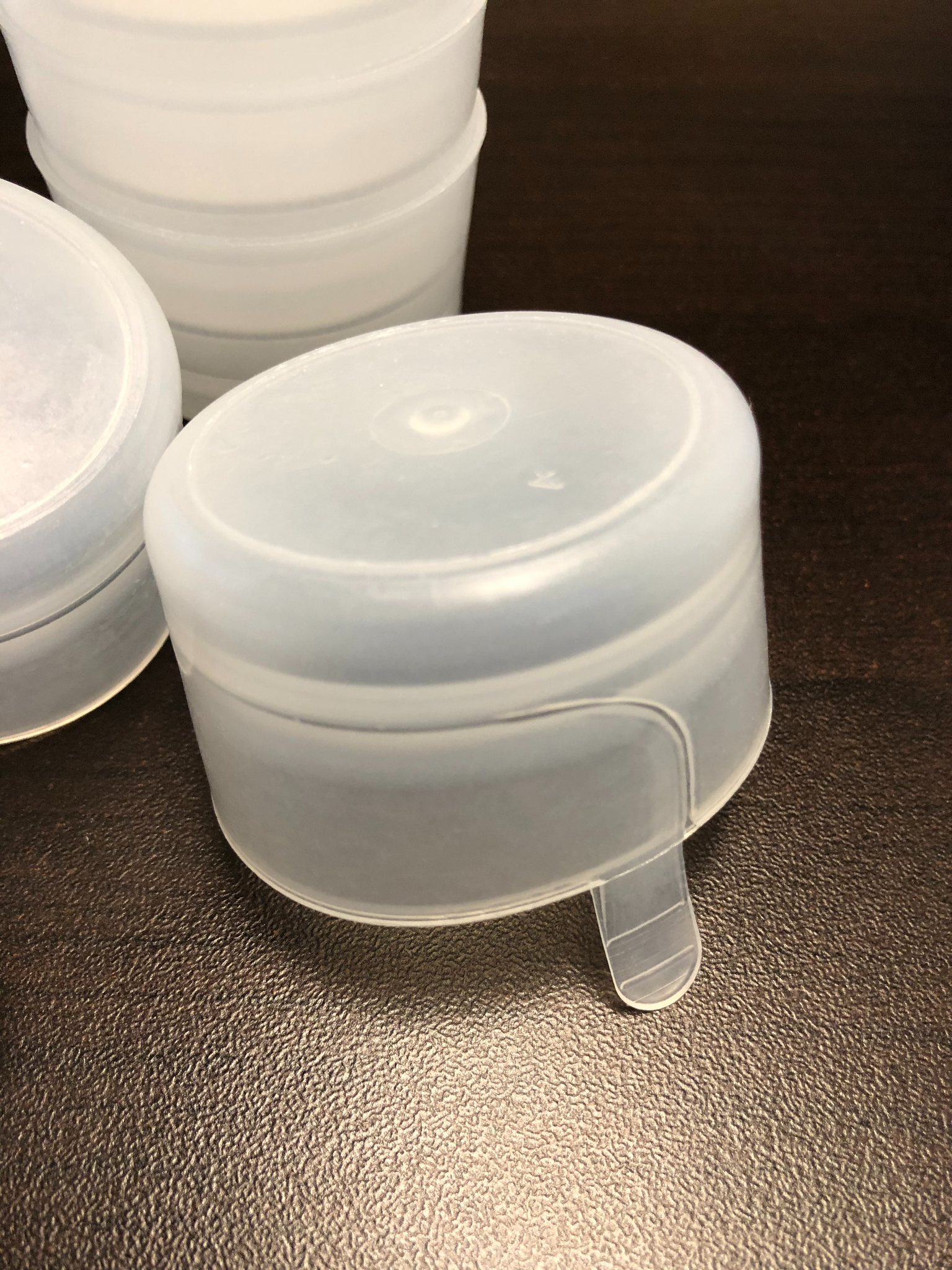 5 Reusable Water Bottle Snap On Cap For 3 And 5 Gallon Jugs Lid