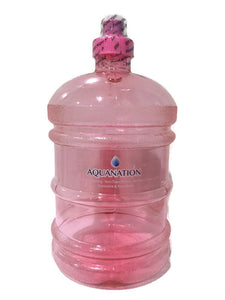 AquaNation 1/2 Gallon Water Bottle Jug (Polycarbonate) - Pink - AquaNation™ 