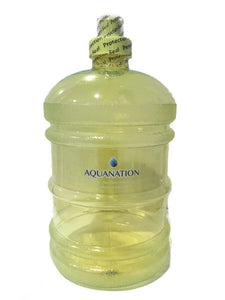 AquaNation 1/2 Gallon Water Bottle Jug (Polycarbonate) - Yellow - AquaNation™ 
