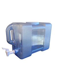 AquaNation 3 Gallon Refrigerator Reusable Food Grade Plastic Water Bottle With Spigot Faucet - (Made in USA) - AquaNation™ 