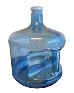 AquaNation 3 Gallon Stubby Reusable Food Grade Plastic Water Bottle Jug Gallon Container Canteen With Snap on Lid - (Made in USA) - AquaNation™ 