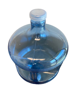 AquaNation 3 Gallon Stubby Reusable Food Grade Plastic Water Bottle Jug Gallon Container Canteen With Snap on Lid - (Made in USA) - AquaNation™ 
