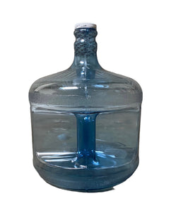 AquaNation 3 Gallon Stubby Reusable Food Grade Plastic Water Bottle Jug Gallon Container Canteen With 48mm Screw On Lid - (Made in USA) - AquaNation™ 