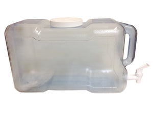 AquaNation 2 Gallon Refrigerator Reusable BPA-Free FDA Food Grade Tritan Plastic Water Bottle With Spigot Faucet - (Made in USA) - AquaNation™ 
