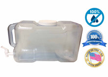 Load image into Gallery viewer, AquaNation 2 Gallon Refrigerator Reusable BPA-Free FDA Food Grade Tritan Plastic Water Bottle With Spigot Faucet - (Made in USA) - AquaNation™ 