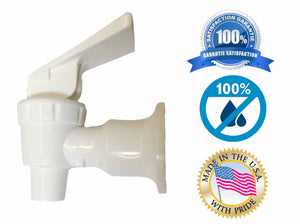 Tomlinson BPA Free Sunbeam Dispenser Replacement Cooler Faucet Water Bottle Jug Reusable Spigot Spout Leak Proof Water Beverage Lever Pour Valve Water Crock Water Tap - AquaNation™ 