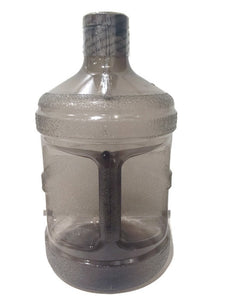 1 Gallon BPA FREE Reusable Plastic Drinking Water Bottle Container - Grey - AquaNation™ 