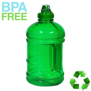 AquaNation 1/2 Gallon PopUp Lid Sports Water Bottle Jug  - Green - AquaNation™ 