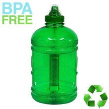 Load image into Gallery viewer, AquaNation 1/2 Gallon PopUp Lid Sports Water Bottle Jug  - Green - AquaNation™ 