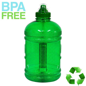AquaNation 1/2 Gallon PopUp Lid Sports Water Bottle Jug  - Green - AquaNation™ 