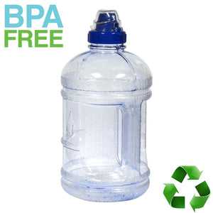 AquaNation 1/2 Gallon PopUp Lid Sports Water Bottle Jug  - Clear - AquaNation™ 