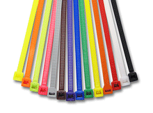 Load image into Gallery viewer, 8&quot; Color Cable Zip Ties - AquaNation™ 