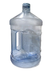 1 Gallon Poly-Carbonate Reusable Plastic Drinking Water Bottle Container - Clear - AquaNation™ 