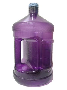 1 Gallon Poly-Carbonate Reusable Plastic Drinking Water Bottle Container - Purple - AquaNation™ 