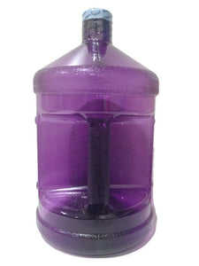 1 Gallon Poly-Carbonate Reusable Plastic Drinking Water Bottle Container - Purple - AquaNation™ 