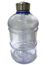 Load image into Gallery viewer, AquaNation 1/2 Gallon Stainless Steel Lid Sports Water Bottle Jug  - Clear - AquaNation™ 
