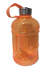 Load image into Gallery viewer, AquaNation 1/2 Gallon Stainless Steel Lid Sports Water Bottle Jug  - Orange - AquaNation™ 