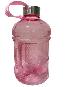 AquaNation 1/2 Gallon Stainless Steel Lid Sports Water Bottle Jug  - Pink - AquaNation™ 