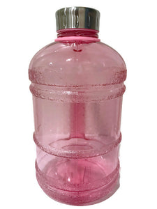 AquaNation 1/2 Gallon Stainless Steel Lid Sports Water Bottle Jug  - Pink - AquaNation™ 