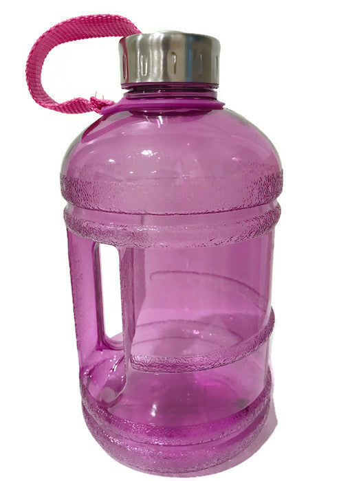 AquaNation 1/2 Gallon Stainless Steel Lid Sports Water Bottle Jug  - Purple - AquaNation™ 