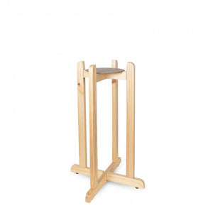27" Wood Counter Stand Display for Water Crock or Beverage Dispenser - Natural - AquaNation™ 
