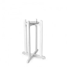Load image into Gallery viewer, 27&quot; Wood Counter Stand Display for Water Crock or Beverage Dispenser - White - AquaNation™ 