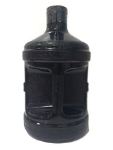 Load image into Gallery viewer, 1 Gallon BPA FREE Reusable Plastic Drinking Water Bottle Container - Solid Black - AquaNation™ 